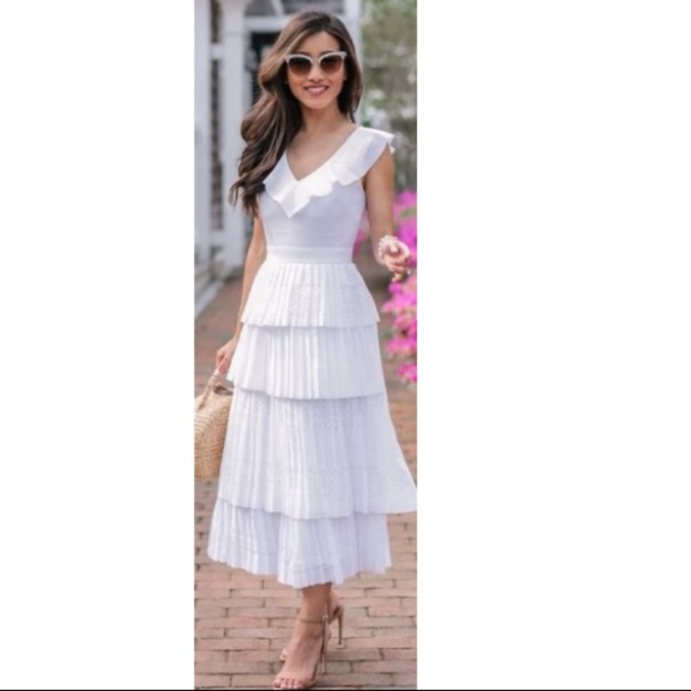 Banana Republic White Summer Dress